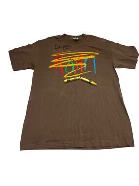 SIGNED Korn RARE Vintage Crayon Shirt 2001 Licensed by Giant Size Large CLEAN
